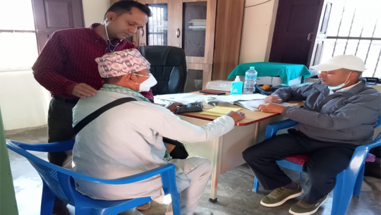 धनगढी–१६ को विशेषज्ञ वडा क्लिनिकमा १९३ जनाको उपचार    