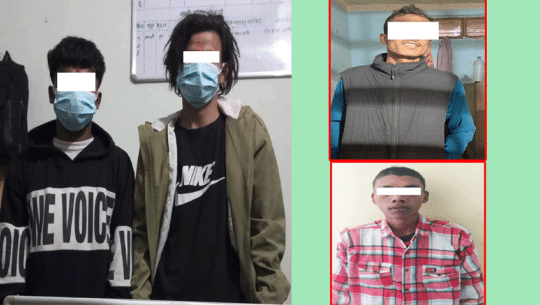 कैलालीमा लागूऔषधसहित चार जना पक्राउ