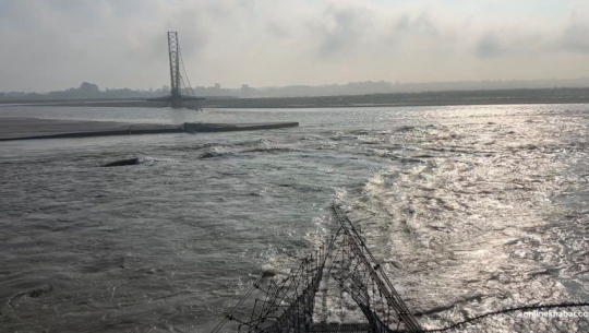 Mahakali Suspension Bridge Closed After Span and Central Tower Collapse; Technical Assessment Underway