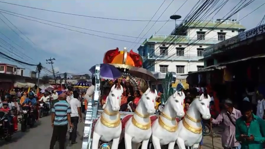 धनगढीमा डोल जात्रा