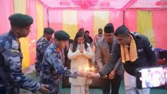 सशस्त्र प्रहरी दिवसमा गड्डाचौकीबाट ‘पूर्व-पश्चिम झण्डा मार्च’ सुरु