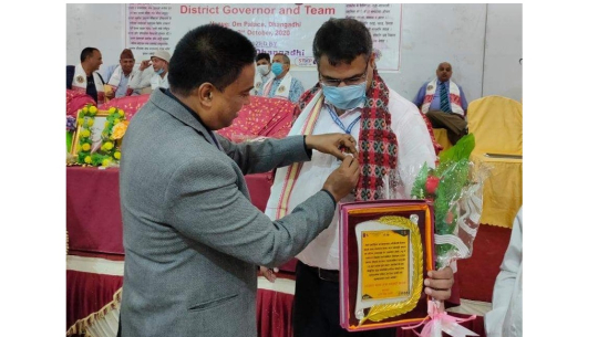 सेती प्रादेशिक अस्पतालका इमेर्जेन्सी विभाग प्रमुख डा. जोशी सम्मानित