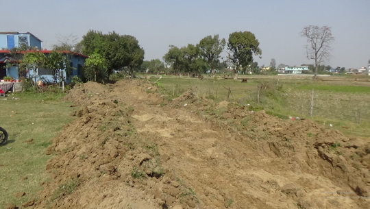 Locals agree to give their private land for the construction of a drainage system in Dhangadhi