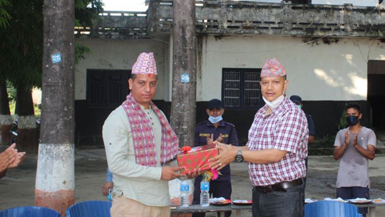 कैलालीका डिएसपी बस्नेतको बिदाई