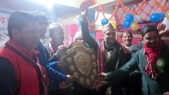 १४ औं राष्ट्रपति रनिङ शिल्डको उपाधि अत्तरियाको दुर्गालक्ष्मीलाई