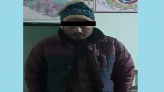 Brown sugar recovered from a man injured in a motorcycle accident in Dhangadhi