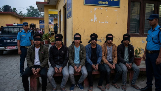 कैलालीबाट लागुऔषधसहित एकै दिन ८ जना पक्राउ