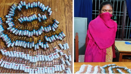 A girl was arrested with drugs in Mahendranagar