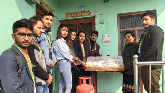 इसेवाको ११ औँ बार्षिकोत्सवमा धनगढीको दृष्टि फाउण्डेसनलाई सहयोग