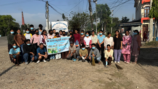 जिएमसी सोसल वेलफेयर क्लबद्वारा कञ्चनपुरको सुडामा सरसफाइ 