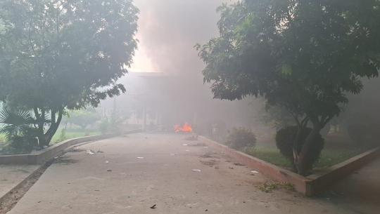 कैलाली जिल्ला अदालत र कारागारमा आगजनी गरेको आरोपमा दश जना पक्राउ