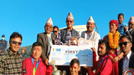Concern Bajura claims victory in Chededah Gold Cup