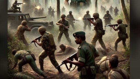 भारतीय सुरक्षा बलसँगको भिडन्तमा १४ माओवादीको मृत्यु