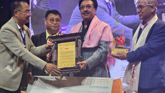 अम्बर गुरुङ स्मृति सङ्गीत पुरस्कार शम्भुजीतलाई