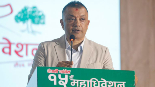 नेपाली कांग्रेस सभापतिमा थापा निर्वाचित