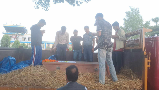 इजरायलमा मारिएका गणेशको शव आफन्तलाई पठाइयो 