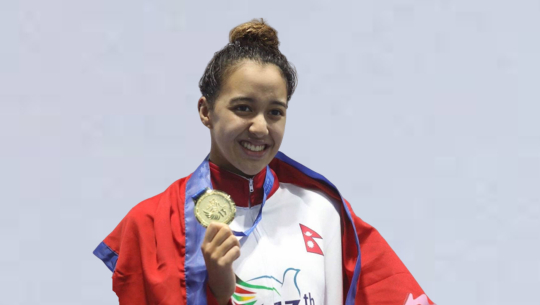 सुदूरपश्चिमकी चेली गौरिका सिंह, ‘कीर्तिमानी जलपरी’