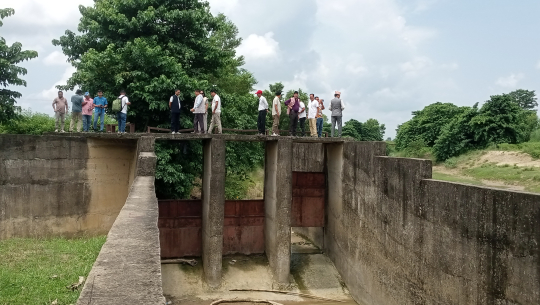 कैलालीमा ५६ वर्षअघि निर्माण गरिएको गुर्गी सिँचाइ आयोजना अलपत्र