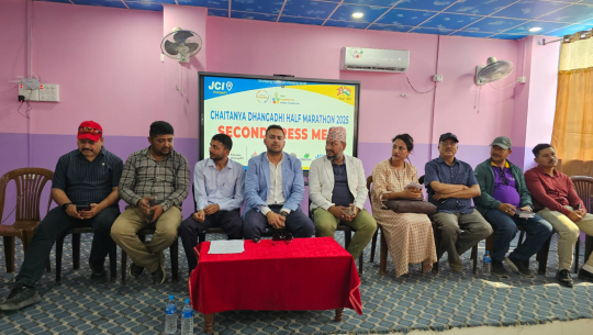 धनगढी हाफ म्याराथनको मुख्य प्रायोजक चैतन्य पाठशाला