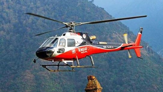 मनाङमा अलपत्र ८२ पर्यटकको हवाई उद्धार