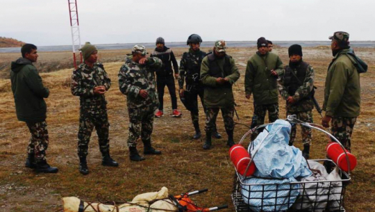 Bodies of the deceased in Taplejung helicopter crash brought to Suketar airport