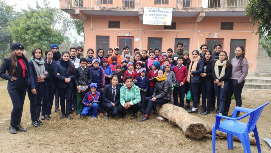 धनगढीमा एसपिए द्वारा अनाथालयलाई सहयोग