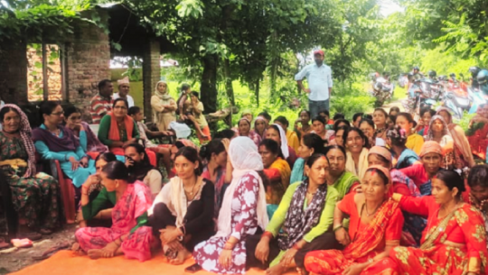 Women unite to demolish chhaugoth in Kanchanpur, Ending harmful practice