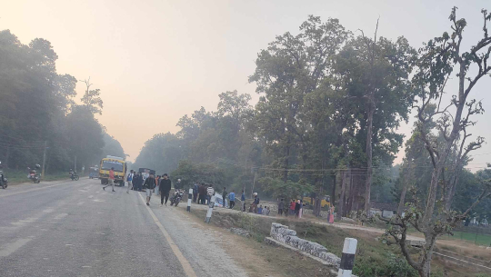 कञ्चनपुरमा हाइस दुर्घटना, चालकसहित ८ जना घाइते