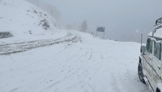 Rain and snowfall expected in Koshi, Bagmati and Gandaki provinces today