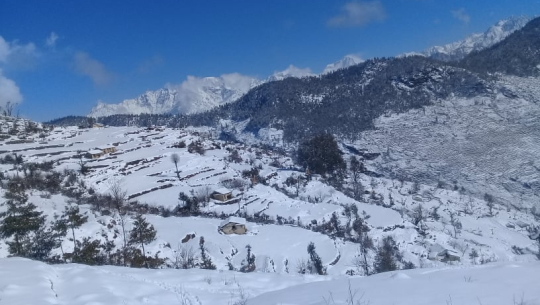 हिमपातका कारण बझाङमा ५ करोड क्षती, २ जनाको मृत्यु