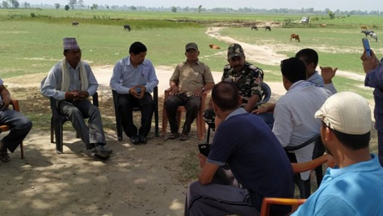 हुलाकी राजमार्गको कञ्चनपुर खण्डमा भारतीय पक्षको अवरोध हटेन