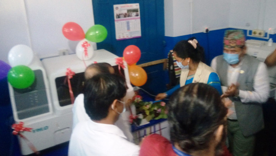 महाकाली अस्पतालमा आइसियु सेवा सुरु
