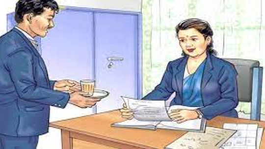 दुई जिल्ला कार्यक्षेत्र भएको कार्यालयमा एकमात्र कर्मचारी