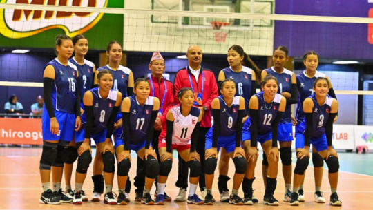 काभा यु–२० महिला भलिबल: नेपालको यात्रा सेमिफाइनलमै रोकियो
