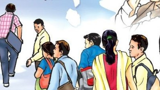 रोजगारी नभएपछि युवा भारततिर, गाउँ सुनसान