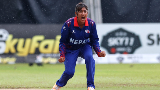 एसीसी वुमन्स प्रिमियर कप : नेपाललाई ६६ रनको लक्ष्य