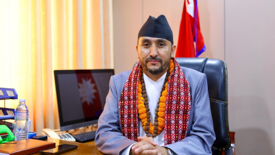 सञ्चारमन्त्री खरेलको प्राथमिकताः दूरसञ्चार सेवा विस्तार गर्दै सुशासन प्रवर्द्धन