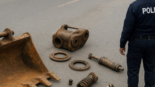 धनगढीबाट भन्सार छलेर ल्याएको जेसिबीको पार्टपुर्जा बरामद