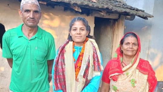 कञ्चनपुरकी कलावती: स्कुलमा कवड्डी कप्तानदेखि एसियालीसम्म