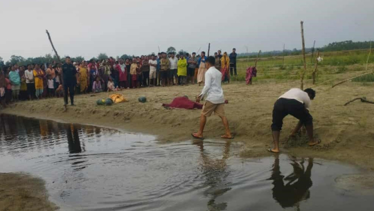 कञ्चनपुरमा चट्याङ लागेर श्रीमतीको मृत्यु, श्रीमान घाइते