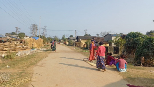 Shantikatan residents condition votes on construction of concrete bridge over Shivaganga river