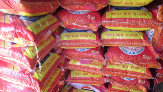 बझाङको साईपाल गाउँपालिकाका सबै वडामा खाद्यान्न पुग्यो