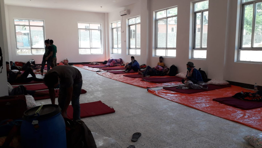 डोटीका ३२ जनालाई राखियो सेती सभाहलको क्वारेन्टाईनमा