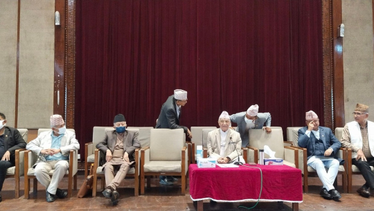 नीति तथा कार्यक्रममा केन्द्रित भई एमाले संसदीय दलको बैठक