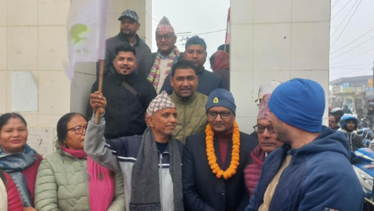  नेपाली कांग्रेस कैलाली क्षेत्र नम्बर ५ का उम्मेदवारले  गरे घरदैलो सुरु  