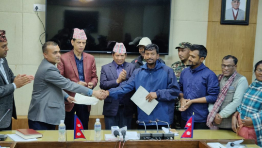 मिटरब्याजपीडित र सरकारबीच पाँच बुँदे सहमति