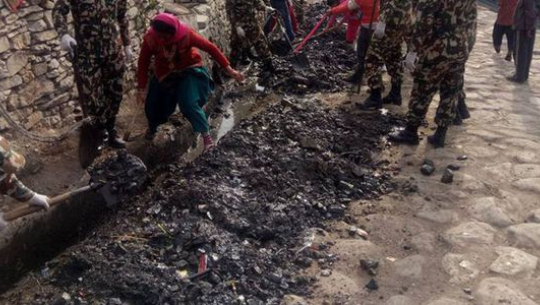 दुर्गन्धित बन्दै बाजुराको कोल्टीबजार