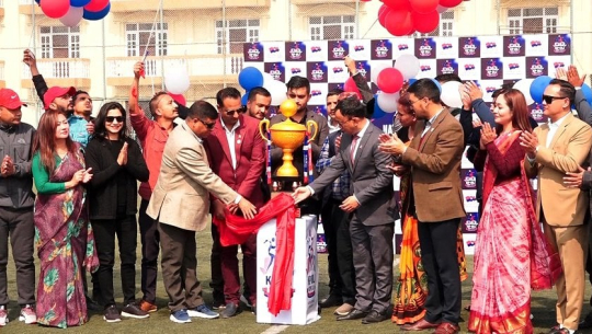 ‘केपी ओली कप २०२३’ को ट्रफी सार्वजनिक