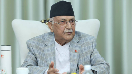 वयानका लागि केपि ओलीलाई आयोगको पत्र  