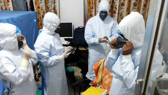 सेती अस्पतालमा कोरोना विरुद्धको लडाईमा होमिएका ६३ स्वास्थ्यकर्मी